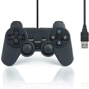 CONTRÔLEUR DE JEU FILAIRE USB COMOX, JOYSTICK JOYPAD POUR PC ET ORDINATEUR PORTABLE