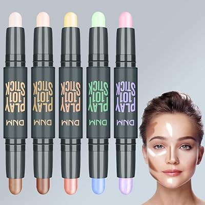 Bâtons de contour crème, bâton de surligneur de maquillage pour le visage 5