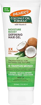Gel de graines de lin naturel palmer's à l'huile de noix de coco