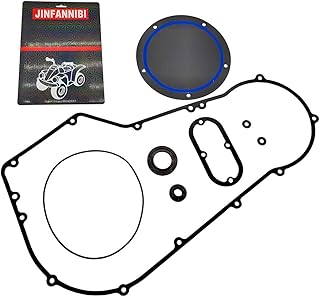 Kit de joint de couvercle primaire jinfannibi compatible avec les modèles harley-davidson dyna