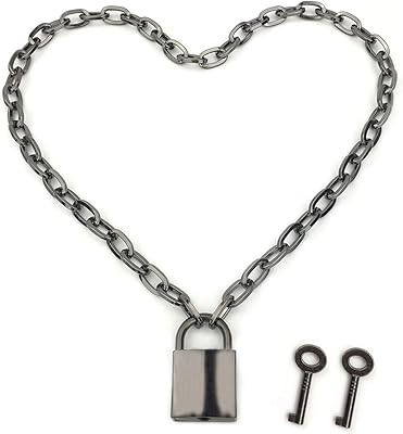 Collier pendentif chaîne avec 2 clés et boîte pour femmes, hommes et animaux de compagnie. Diaytar Sénégal : Achetez plus, dépensez moins