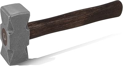 Marteau carré de 2,97 kg à double face, parfait pour le couteau