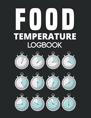Journal de température des aliments : journal de bord quotidien de la température
