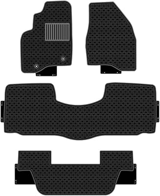 Tapis de sol pour ford explorer 2015-2019, composés de 3 rangées de couleur