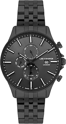 Montre multifonction pour homme avec cadran noisette lc07380.660 gris