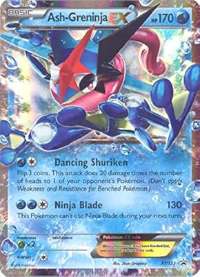 Pokémon - ash-greninja-ex (xy133) - promos xy black star - holo