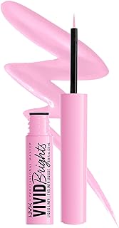 Maquillage professionnel nyx | eyeliner liquide couleur vivid brights - rose sneaky