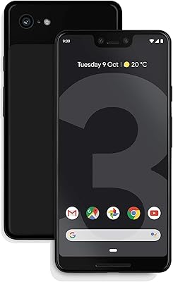 Google pixel 3 xl, 64 go, noir, sim gratuite