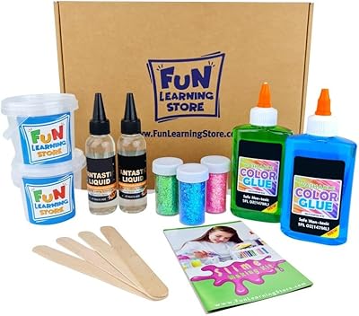 Kit de fabrication de slime pour enfants de fun learning store jouets