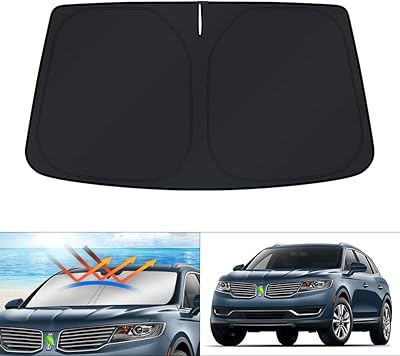 Pare-soleil kust pour suv lincoln mkx 2016 2017 2018 et nautilus