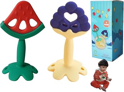 Anneau de dentition en silicone pour bébé, jouet, soulagement de la douleur, refroidissement