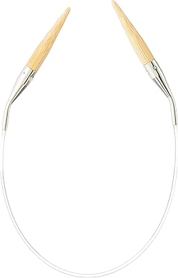 Aiguilles à tricoter circulaires en bambou takumi, 9" taille 7 (3016/9-07)