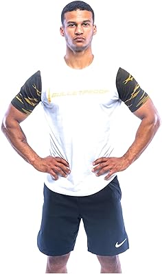 Chemise à manches courtes pour hommes, design musculaire, chemise slim de sport décontractée