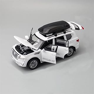 Voiture en alliage moulé sous pression nissan patrol y62 à l'échelle 1:32 avec