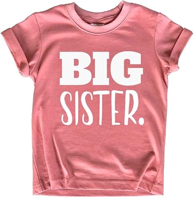 Chemise publicitaire big sister chemises big sister pour vêtements pour filles en bas