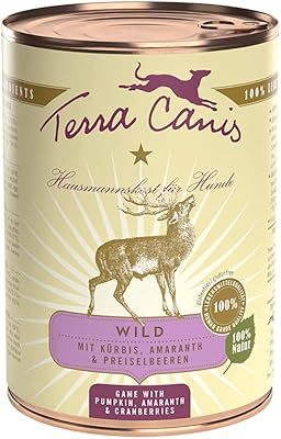 Nourriture humide terra canis gem venison classic pour chiens - 400 g