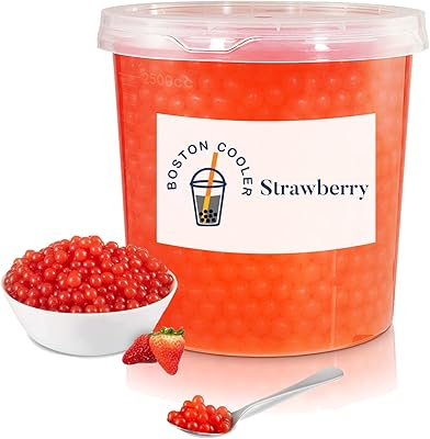 Fraise boba original boston coolers boba 3 kg pour thé au lait, smoothie aux fruits et bubble tea. L'univers du discount accessible 24/7 sur Diaytar Sénégal