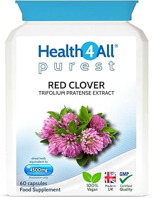 Extrait de trèfle rouge 4500 mg 60 gélules (v) haute résistance