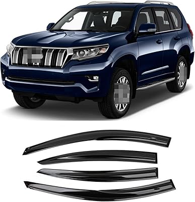 Pour toyota land cruiser prado 150 fj150 2011-2020 déflecteur de fenêtre