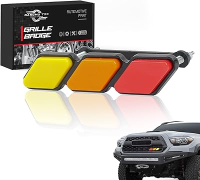 Badge décoratif en maille trd, logo 3 couleurs amélioré, compatible avec toyota 4runner
