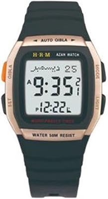 Montre multifonction de conception islamique pour hommes d'al-haramain, mosquée azan - montre multifonction
