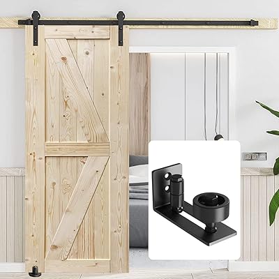 Guide de sol pour porte de grange coulissante à cylindre inférieur réglable