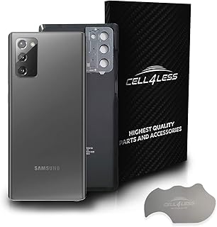 Kit de remplacement de vitre arrière cell4less pour galaxy note 20 5g comprenant