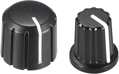 Bouton de potentiomètre à arbre moleté mexinity bouton rotatif de contrôle du volume