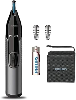 Tondeuse nez oreilles et sourcils philips nt3650-16 sans fil avec système de protection