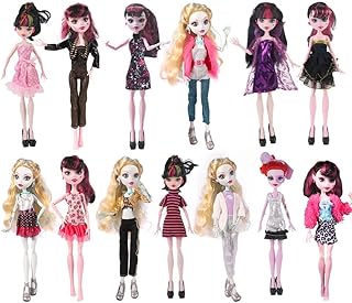 L'ensemble de vêtements de poupée monster high comprend 13 tenues, 1 chaussure de poupée gratuite et 1 peigne de poupée gratuit pour poupées de 11,5 pouces. Simplifiez vos achats avec Diaytar, le e-commerce nouvelle génération