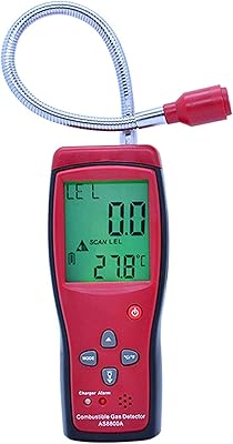 Dispositif de détection de gaz détection de fuite gaz naturel combustible test positionnement