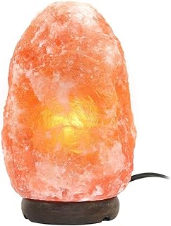 Lampe au sel de pierre de l'himalaya, orange, 7-9 kg