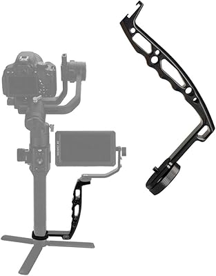 Adaptateur de poignée de cardan portable gimbal gear pour le montage de moniteurs
