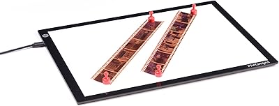Carte de rétroéclairage magnétique mains libres ultra fine photomon pour support de diapositives