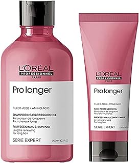 L'oréal professionnel serie expert duo pro longer shampooing, 300 ml et après-shampooing, 200
