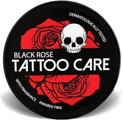 Soin des tatouages ​​black rose pommade de soin et éclaircissante pour les ​​nouveaux