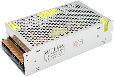 Alimentation à découpage 5v 40a 200w convertisseur de transformateur régulé universel pour bandes