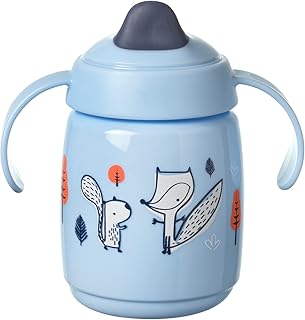 Tommee tippee superstar training gobelet avec technologie intellivalve anti-fuite anti-vibrations et antibactérienne