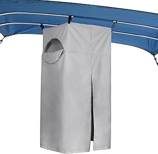 Tente d'intimité tuszom pour bateaux vestiaire suspendu robuste avec sac de rangement