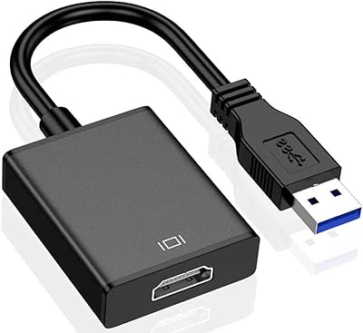 Adaptateur usb vers hdmi adaptateur de câble vidéo singcube 3.0-2.0 hdmi 1080p