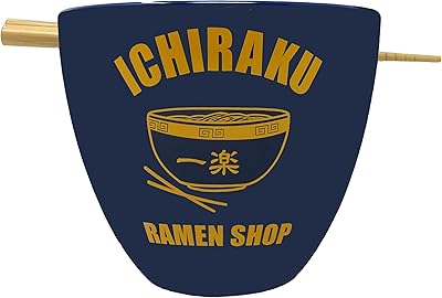 Bol ramen naruto avec baguettes 16 oz ichiraku et hidden