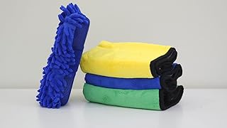 Serviettes de voiture en microfibre chiffon de nettoyage non pelucheux de qualité supérieure