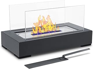 Mini brûleur d'éthanol de table portable pour intérieur et extérieur