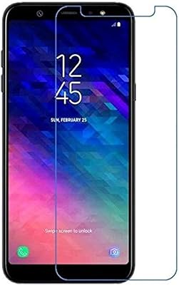 Protecteur d'écran en verre trempé pour samsung galaxy a6 plus 2018 - transparent
