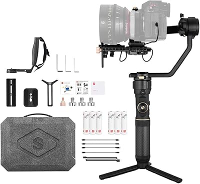 Zhiyun crane stabilisateur de cardan portable 3 axes officiel 2s pour appareils photo