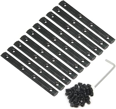 10 pièces zeberoxyz connecteur droit noir de longueur 38 pouces support de joint