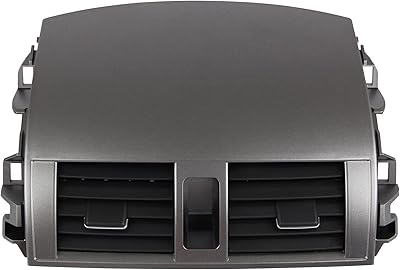 55670-02160 panneau de sortie de climatiseur central compatible avec toyota corolla 2008-2013 remplacement