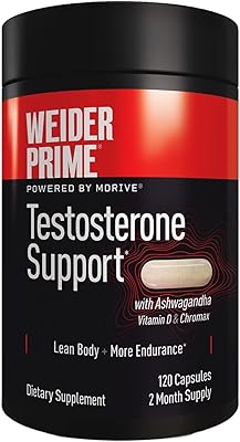 Supplément de testostérone weider pour hommes par prime, healthy, aide à améliorer la force