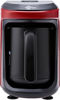 Cafetière turque karaka de hatir hobs capacité 5 personnes couleur rouge