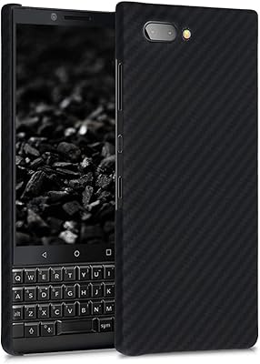 Coque de protection calibri en fibre d'aramide compatible avec blackberry key2 - coque